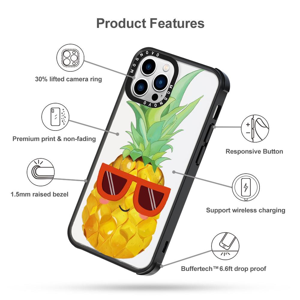 Cool Pineapple Phone Case - iPhone 13 Pro Max Case - MOSNOVO