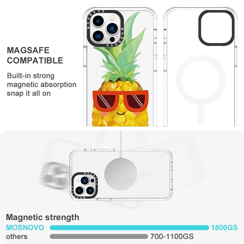 Cool Pineapple Phone Case - iPhone 13 Pro Max Case - MOSNOVO