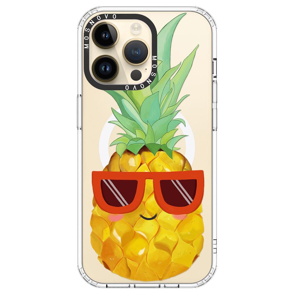 Cool Pineapple Phone Case - iPhone 14 Pro Max Case - MOSNOVO