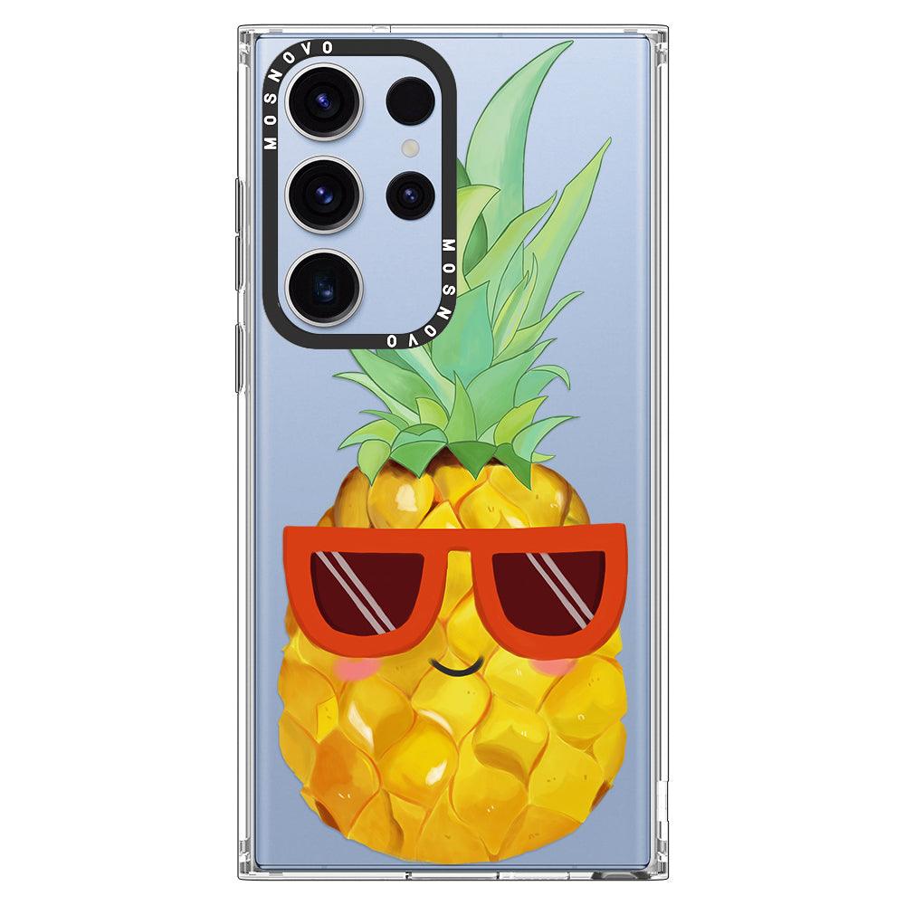 Cool Pineapple Phone Case - Samsung Galaxy S23 Ultra Case - MOSNOVO