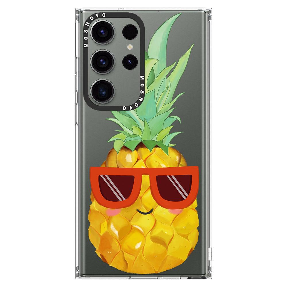 Cool Pineapple Phone Case - Samsung Galaxy S23 Ultra Case - MOSNOVO