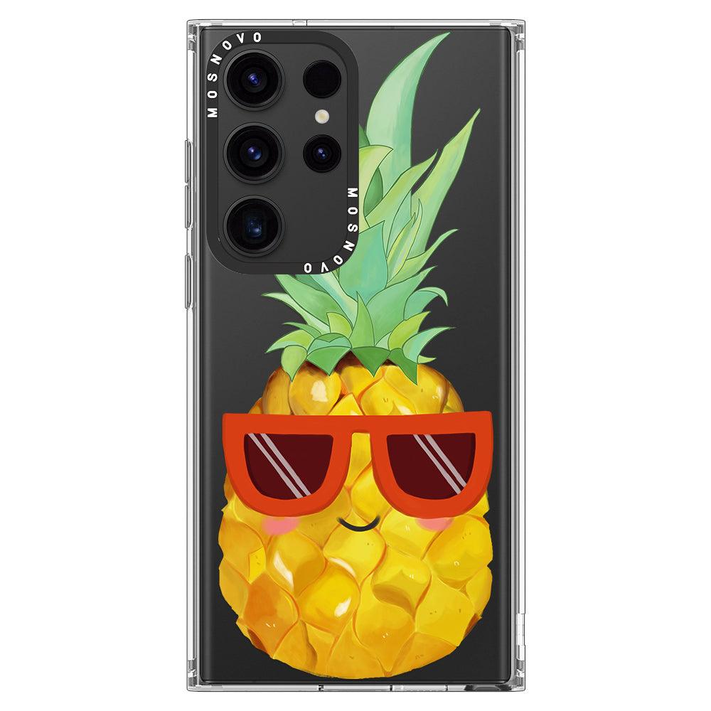 Cool Pineapple Phone Case - Samsung Galaxy S23 Ultra Case - MOSNOVO