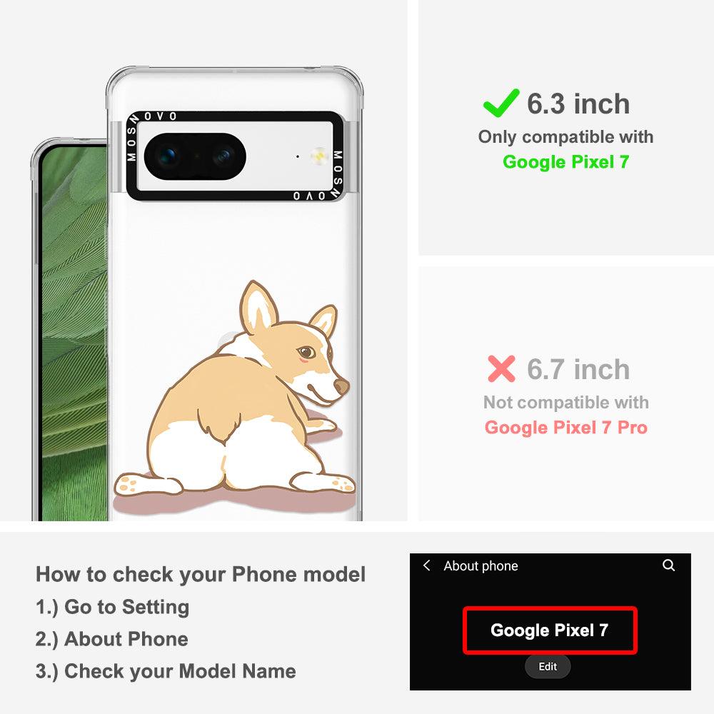 Corgi Butt Phone Case - Google Pixel 7 Case - MOSNOVO