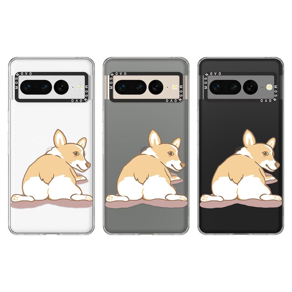 Corgi Butt Phone Case - Google Pixel 7 Pro Case - MOSNOVO