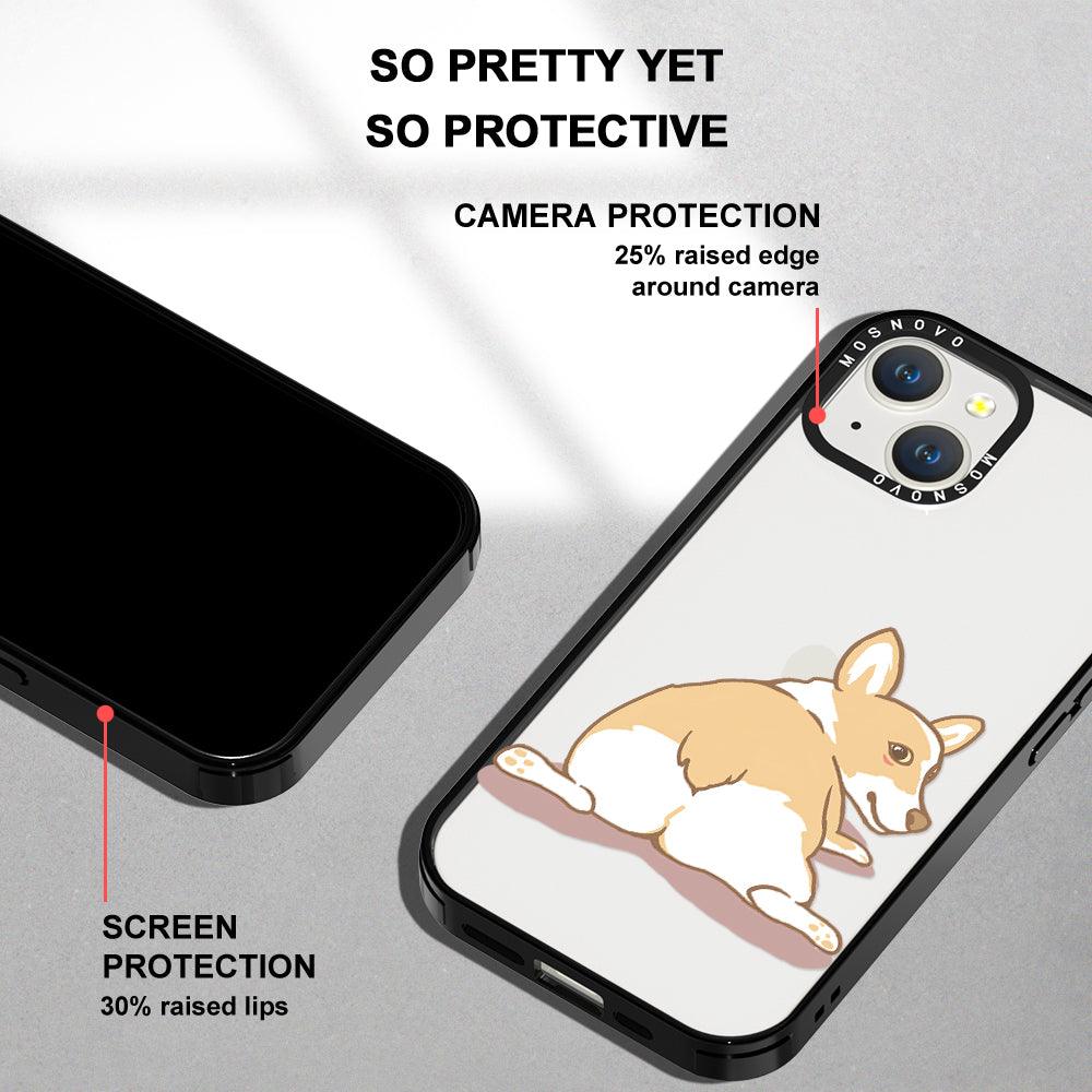 Corgi Dog Phone Case - iPhone 14 Plus Case - MOSNOVO