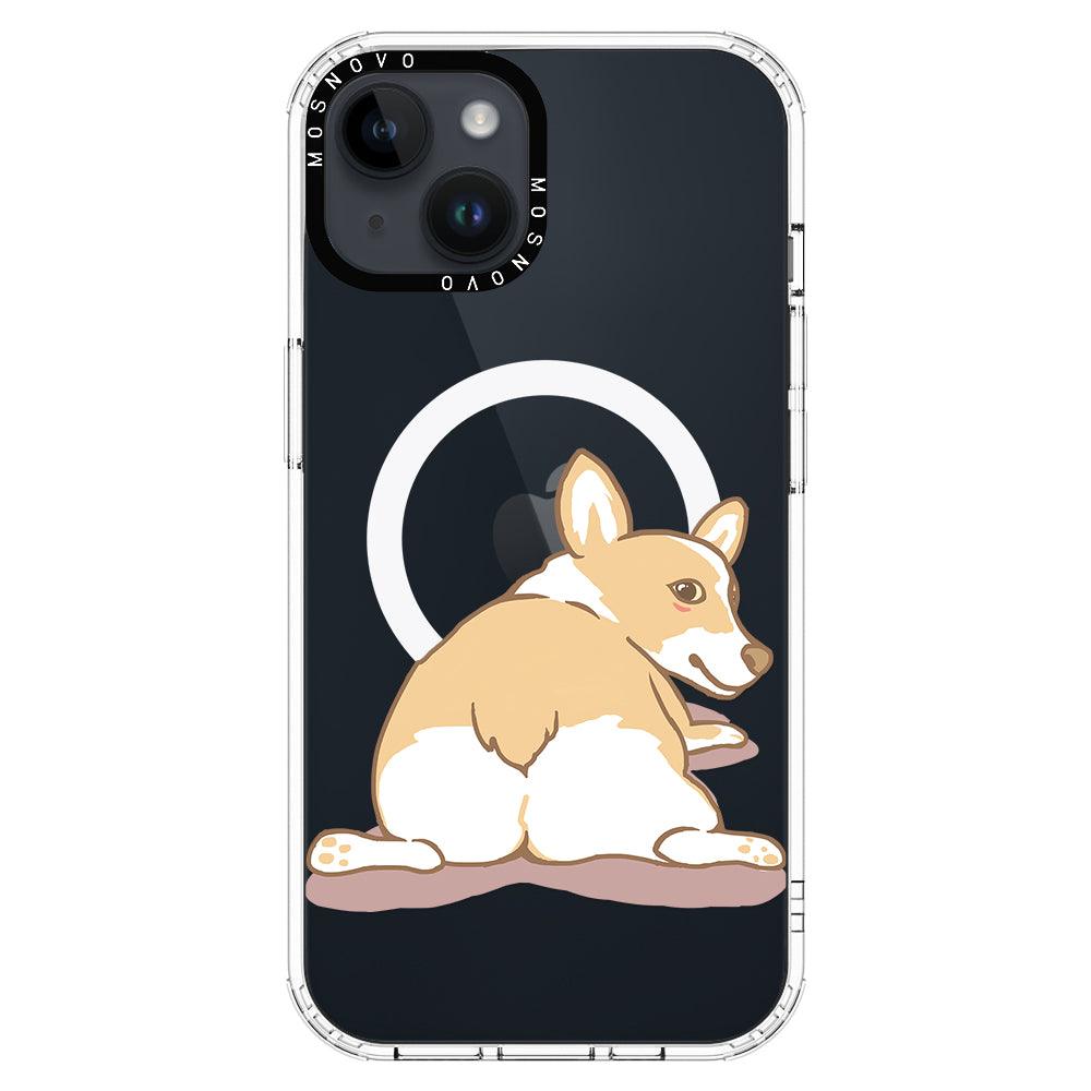 Corgi Dog Phone Case - iPhone 14 Plus Case - MOSNOVO