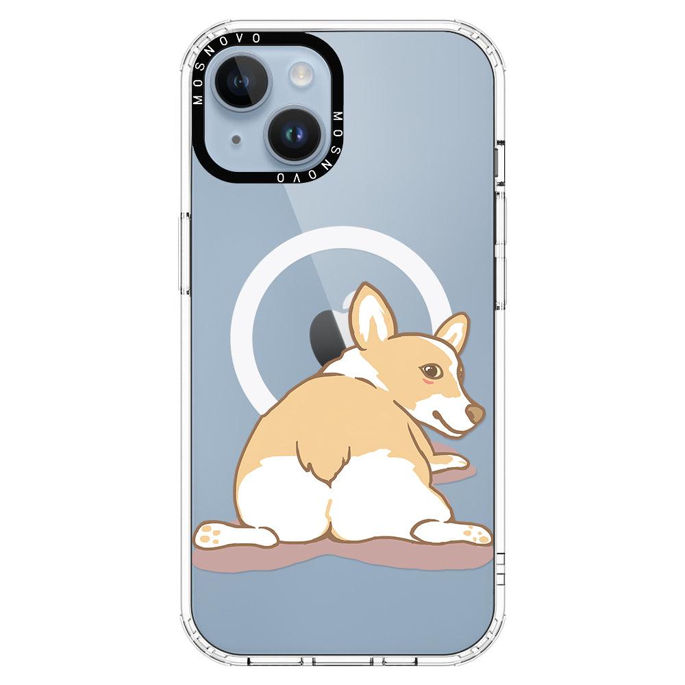 Corgi Dog Phone Case - iPhone 14 Plus Case - MOSNOVO