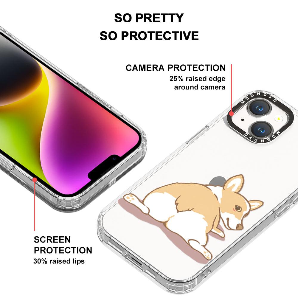 Corgi Dog Phone Case - iPhone 14 Plus Case - MOSNOVO