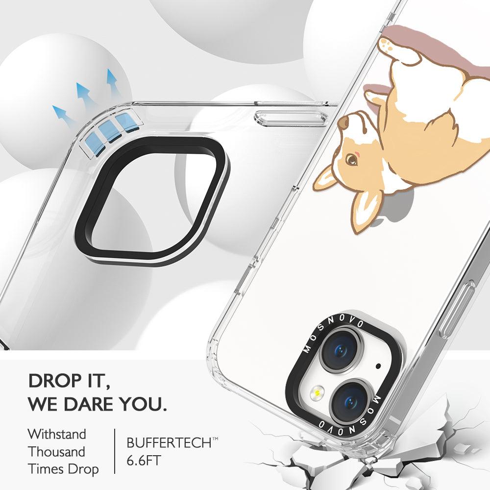 Corgi Dog Phone Case - iPhone 14 Plus Case - MOSNOVO