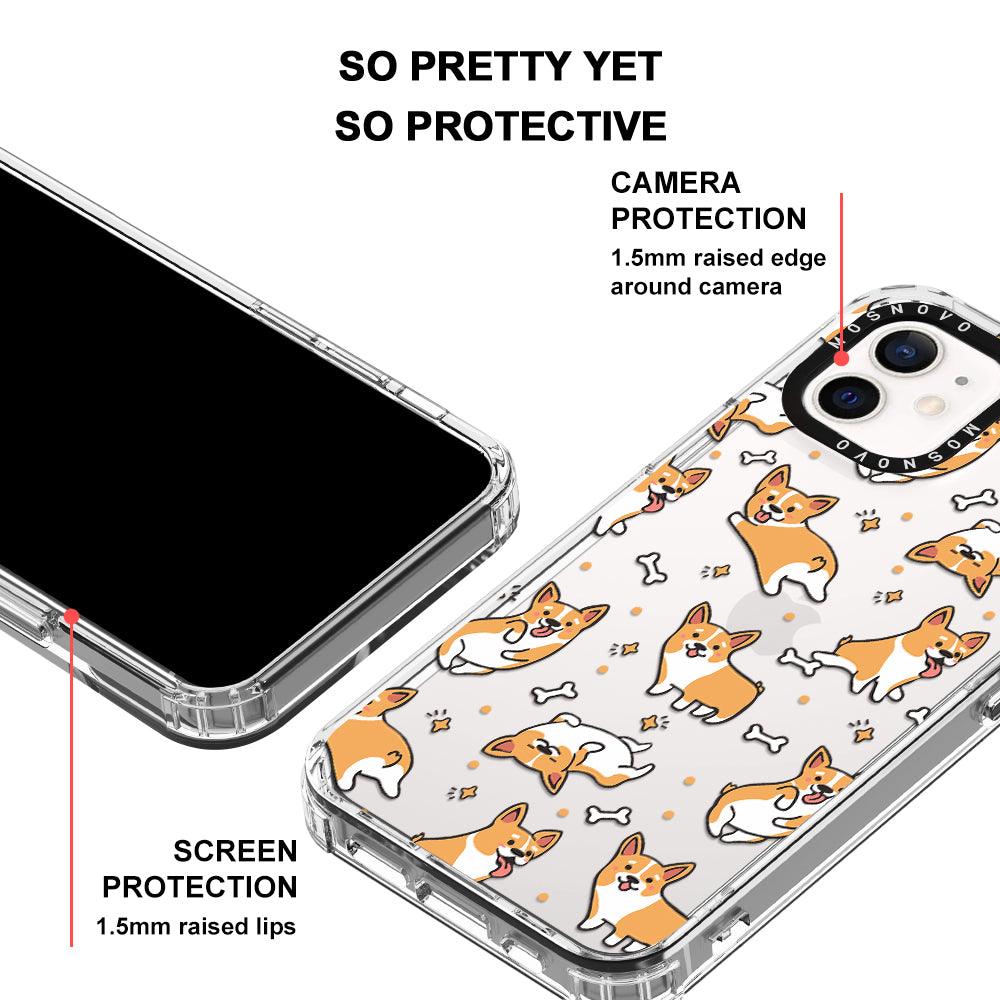 Corgi Phone Case - iPhone 12 Mini Case - MOSNOVO