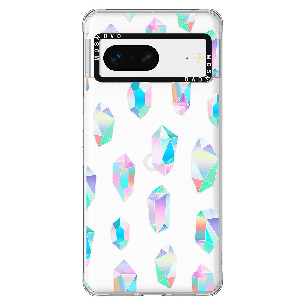 Crystal Gradient Diamond Phone Case - Google Pixel 7 Case - MOSNOVO