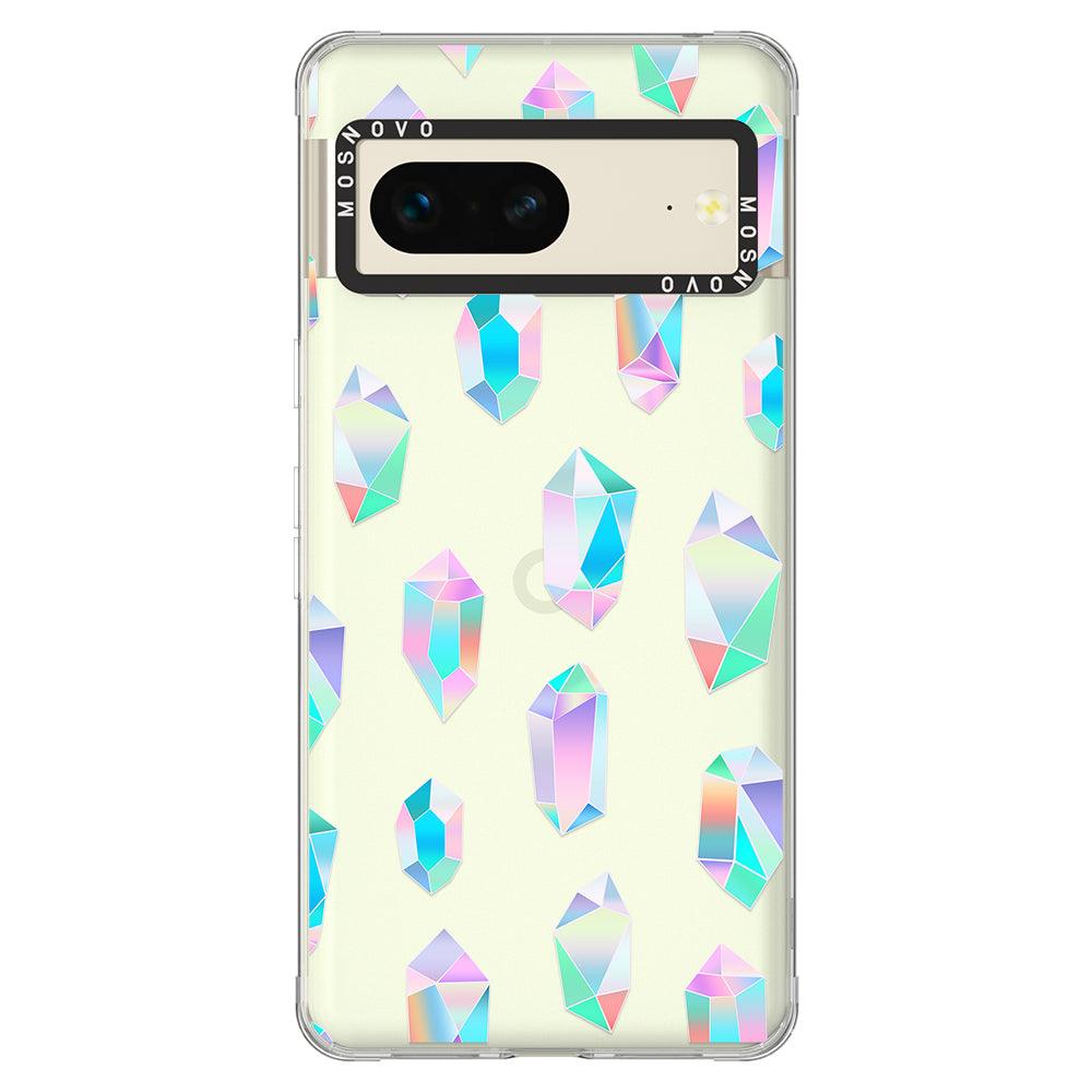 Crystal Gradient Diamond Phone Case - Google Pixel 7 Case - MOSNOVO