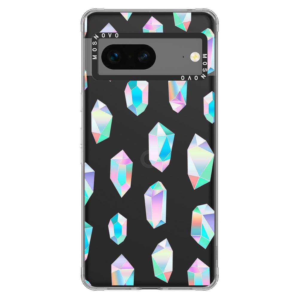 Crystal Gradient Diamond Phone Case - Google Pixel 7 Case - MOSNOVO