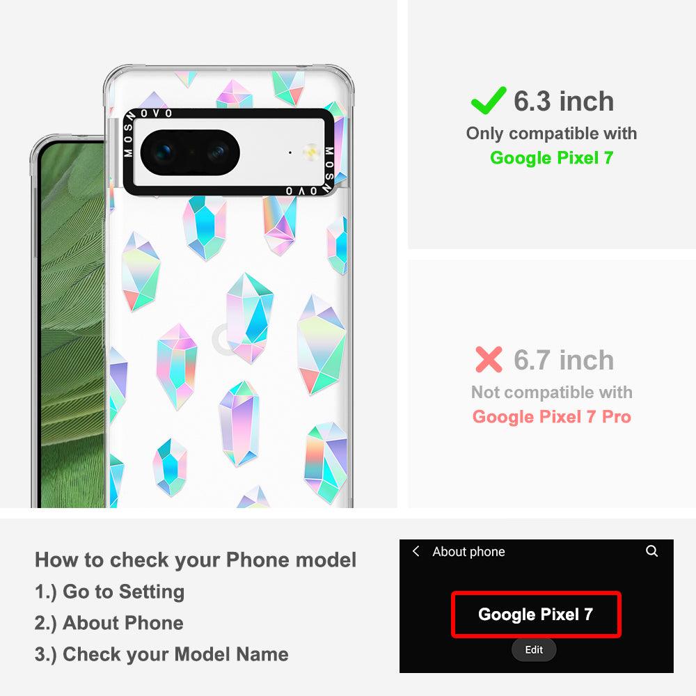 Crystal Gradient Diamond Phone Case - Google Pixel 7 Case - MOSNOVO