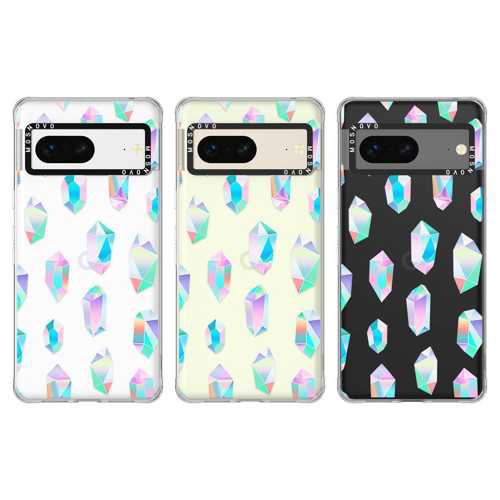 Crystal Gradient Diamond Phone Case - Google Pixel 7 Case - MOSNOVO