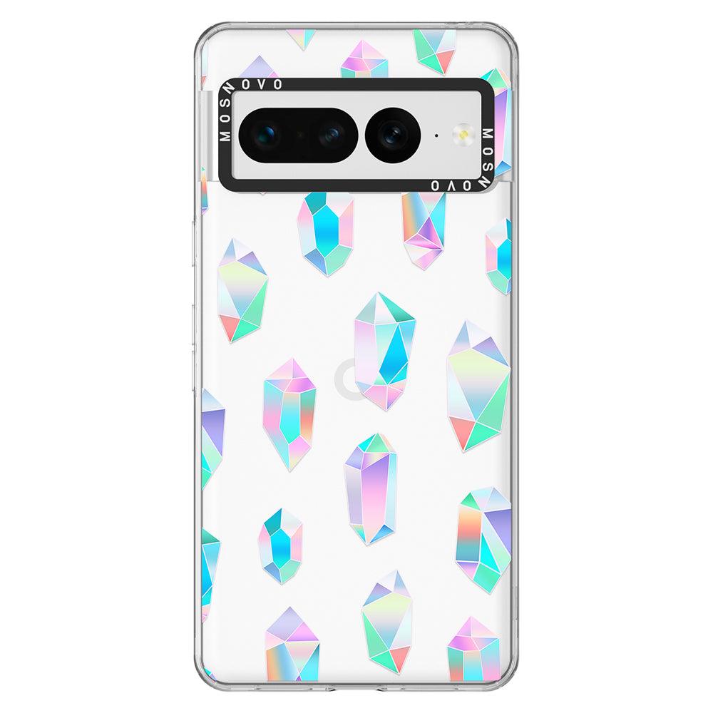 Crystal Gradient Diamond Phone Case - Google Pixel 7 Pro Case - MOSNOVO