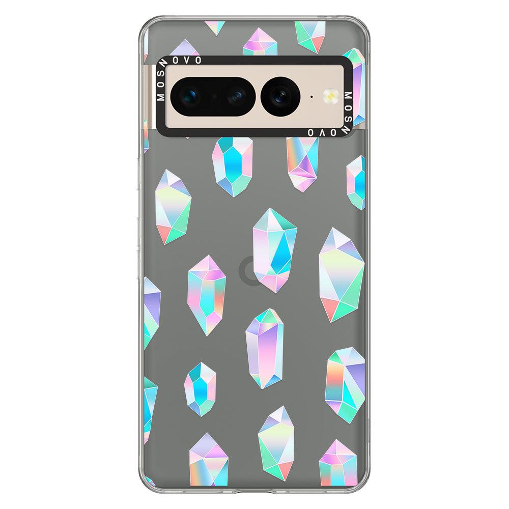 Crystal Gradient Diamond Phone Case - Google Pixel 7 Pro Case - MOSNOVO