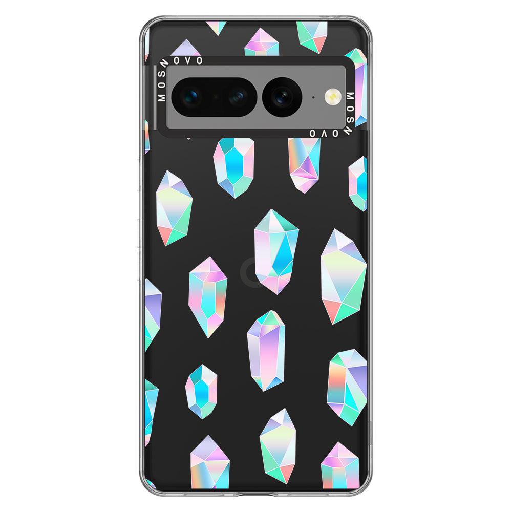 Crystal Gradient Diamond Phone Case - Google Pixel 7 Pro Case - MOSNOVO