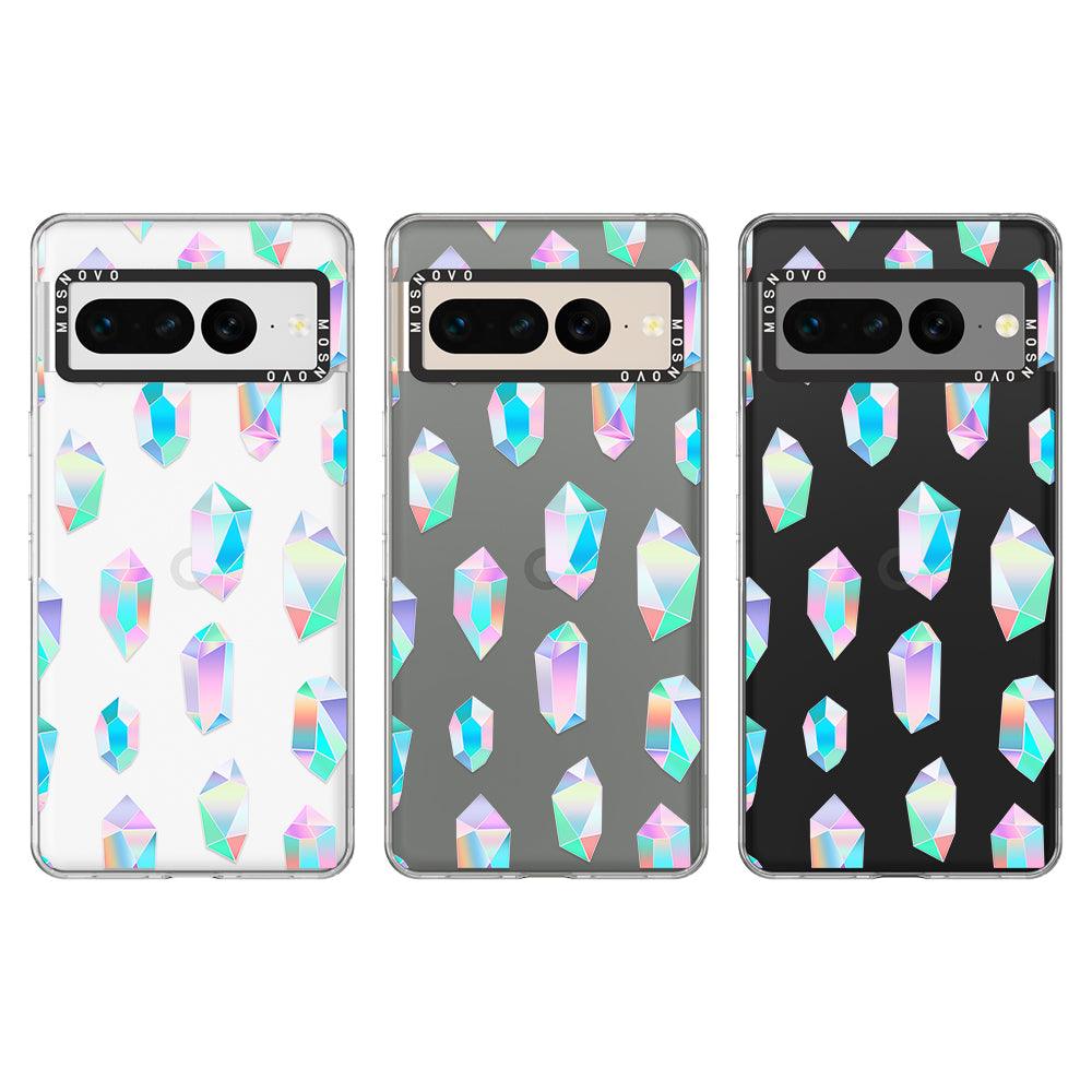 Crystal Gradient Diamond Phone Case - Google Pixel 7 Pro Case - MOSNOVO