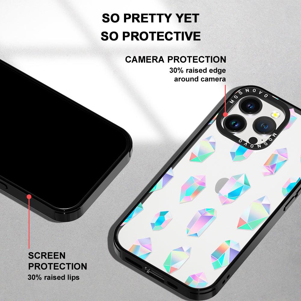 Gradient Diamond Phone Case - iPhone 14 Pro Max Case - MOSNOVO