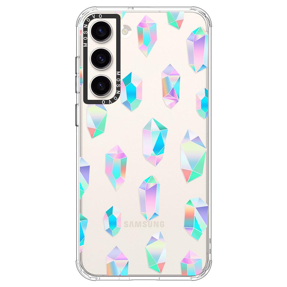 Crystal Gradient Diamond Phone Case - Samsung Galaxy S23 Case - MOSNOVO