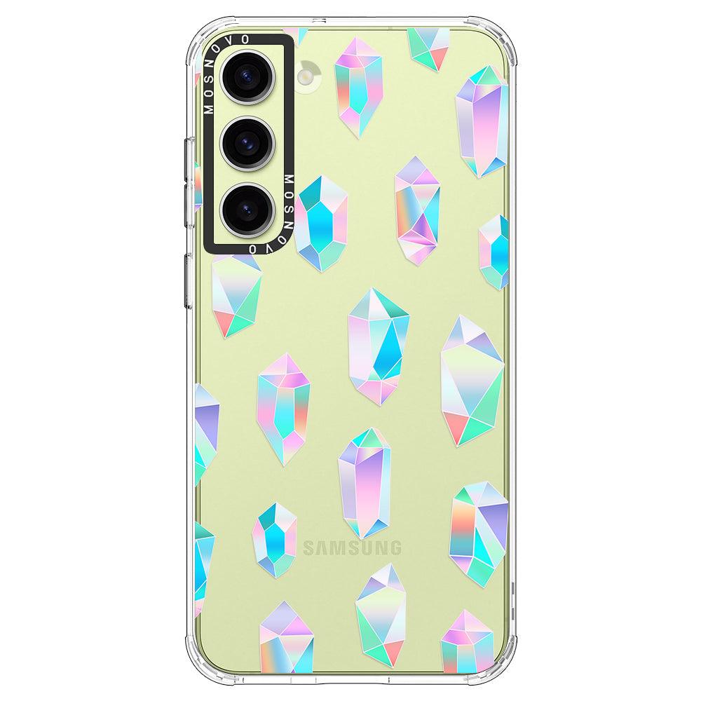 Crystal Gradient Diamond Phone Case - Samsung Galaxy S23 Case - MOSNOVO