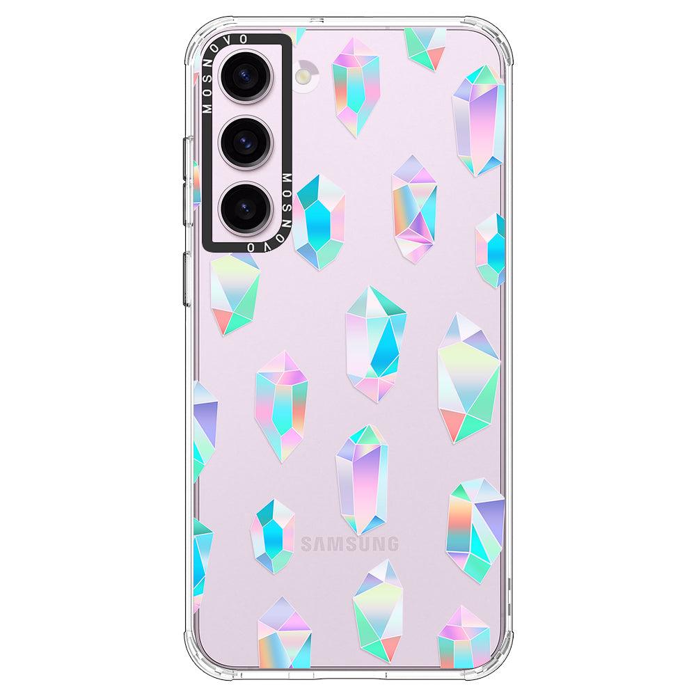 Crystal Gradient Diamond Phone Case - Samsung Galaxy S23 Case - MOSNOVO