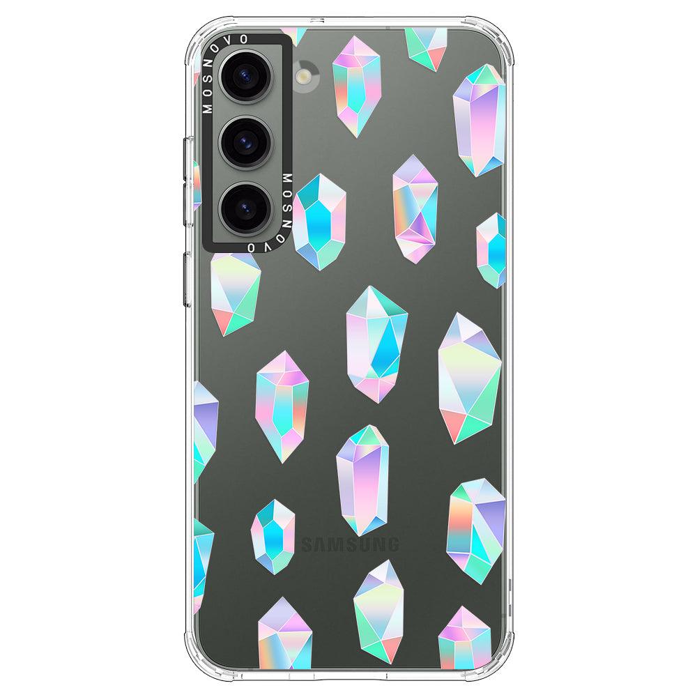 Crystal Gradient Diamond Phone Case - Samsung Galaxy S23 Case - MOSNOVO