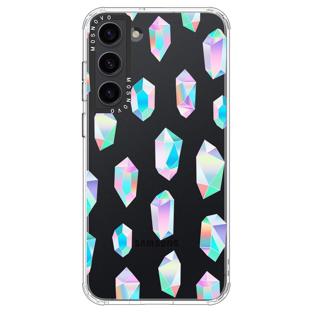 Crystal Gradient Diamond Phone Case - Samsung Galaxy S23 Case - MOSNOVO