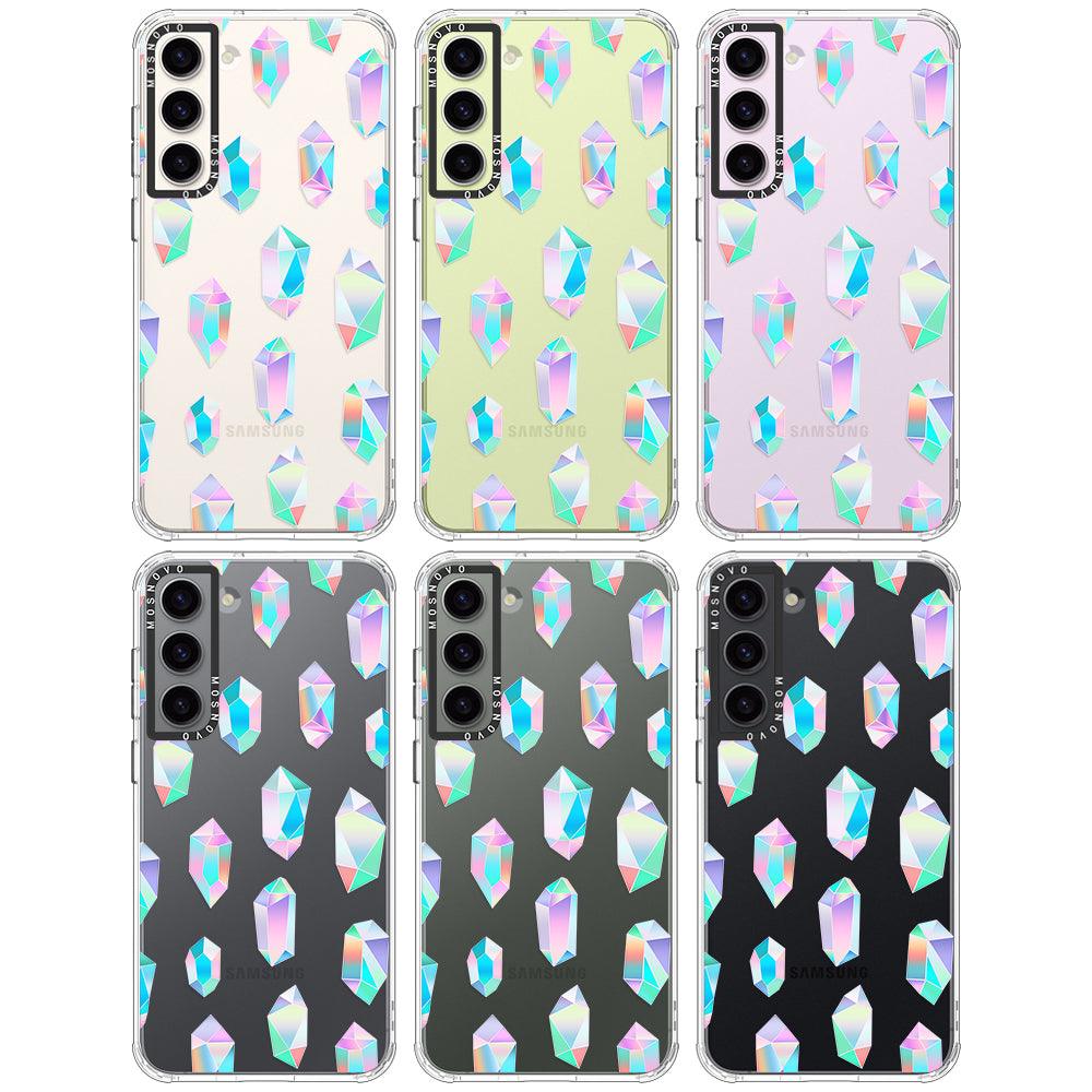 Crystal Gradient Diamond Phone Case - Samsung Galaxy S23 Case - MOSNOVO