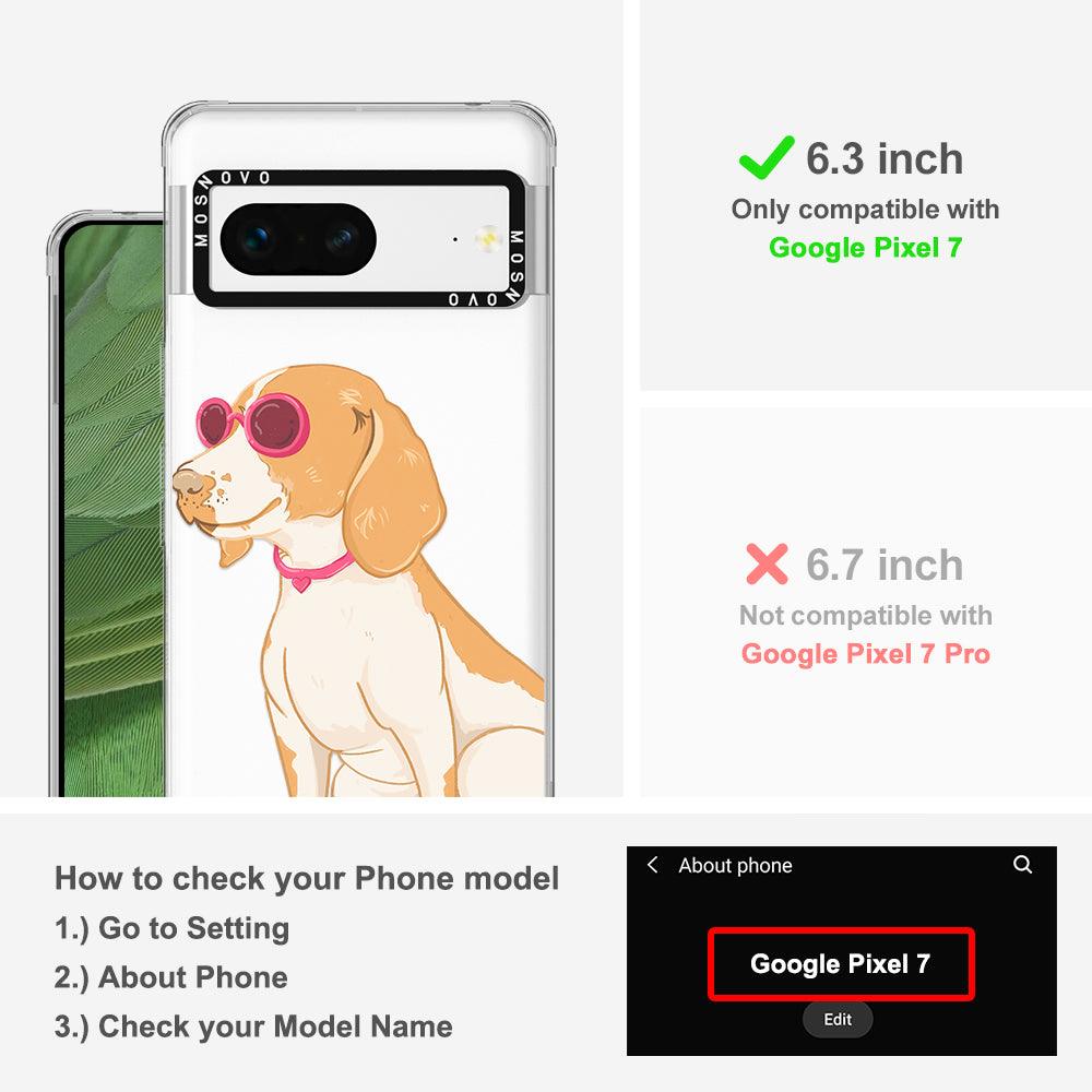 Cute Beagle Phone Case - Google Pixel 7 Case - MOSNOVO