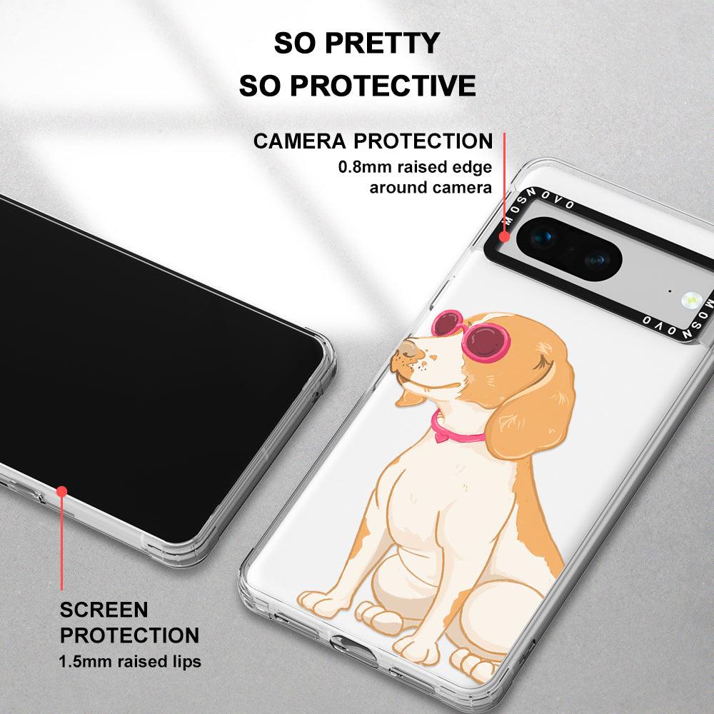 Cute Beagle Phone Case - Google Pixel 7 Case - MOSNOVO