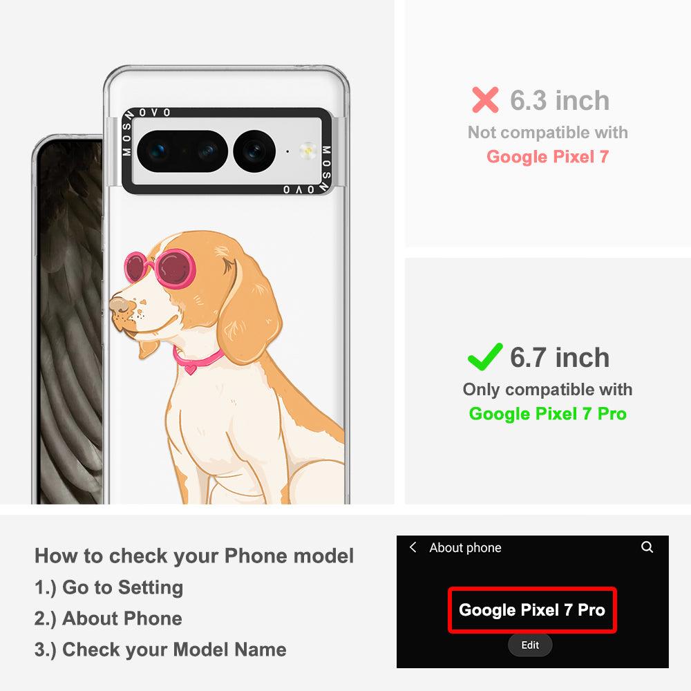 Cute Beagle Phone Case - Google Pixel 7 Pro Case - MOSNOVO