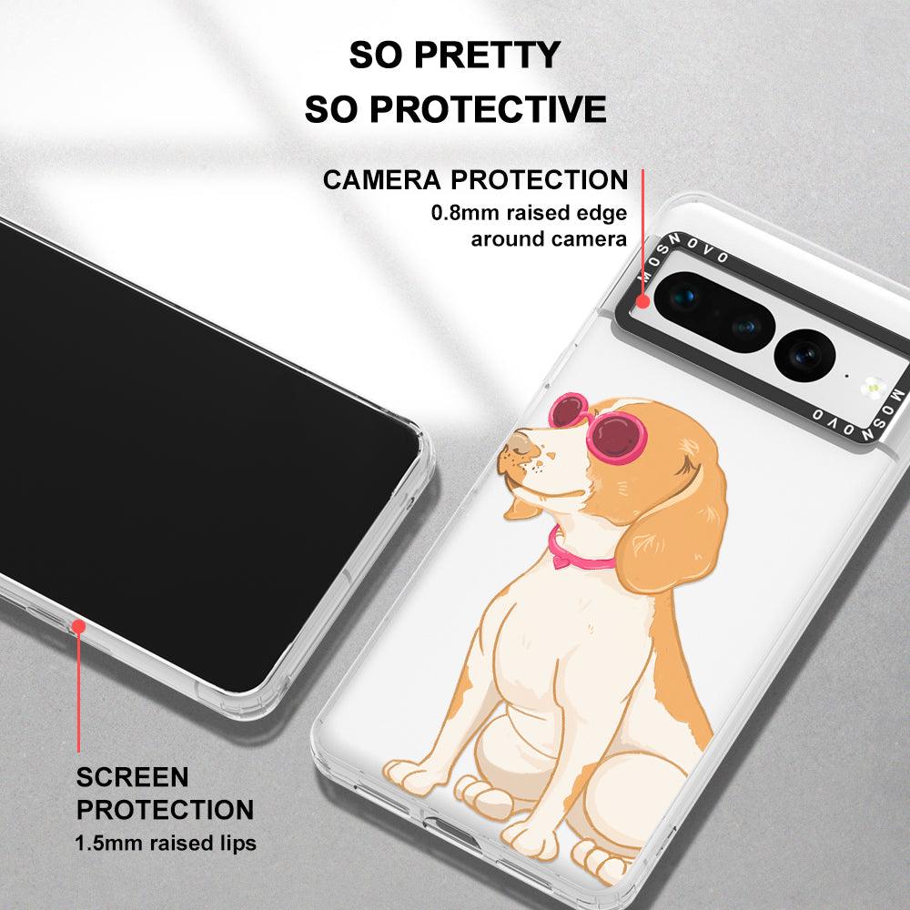 Cute Beagle Phone Case - Google Pixel 7 Pro Case - MOSNOVO