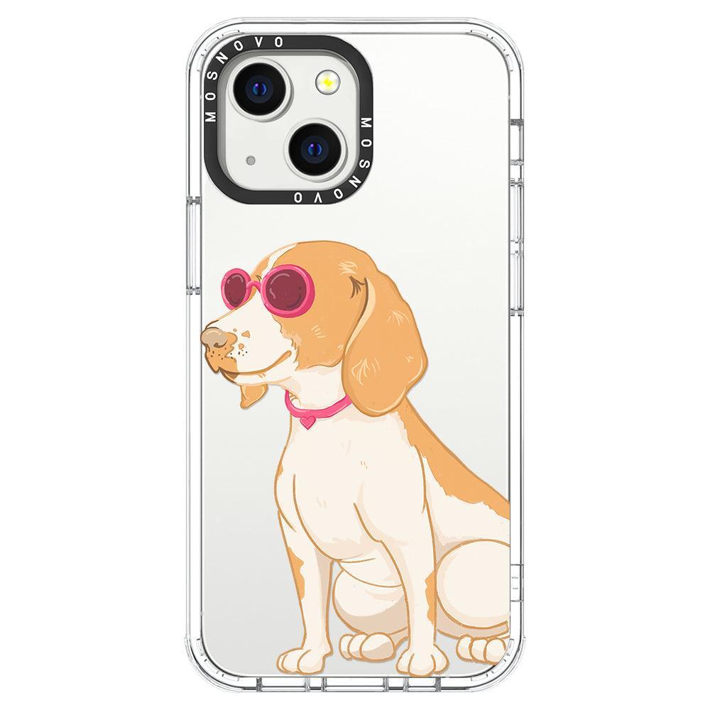 Cute Beagle Phone Case - iPhone 13 Mini Case - MOSNOVO