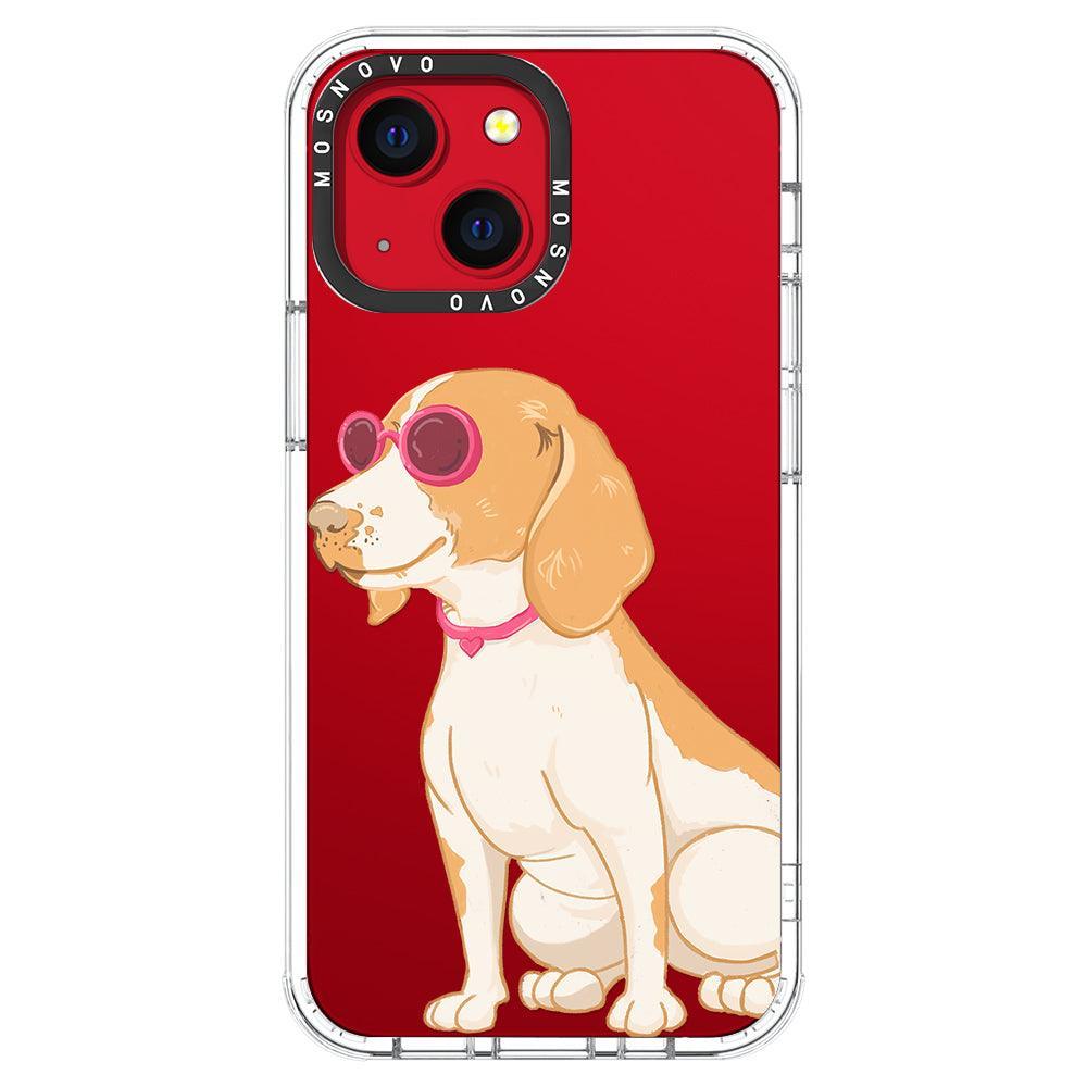 Cute Beagle Phone Case - iPhone 13 Mini Case - MOSNOVO