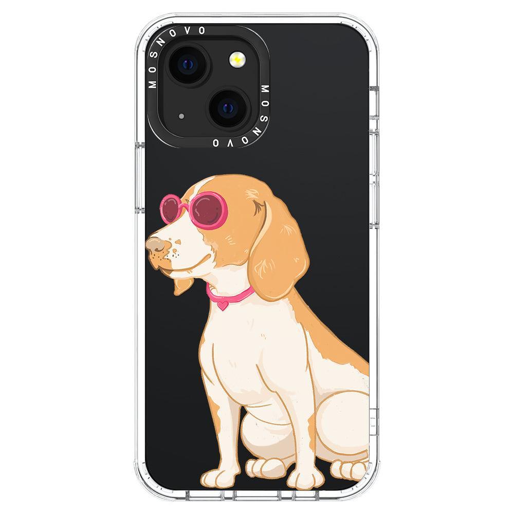 Cute Beagle Phone Case - iPhone 13 Mini Case - MOSNOVO