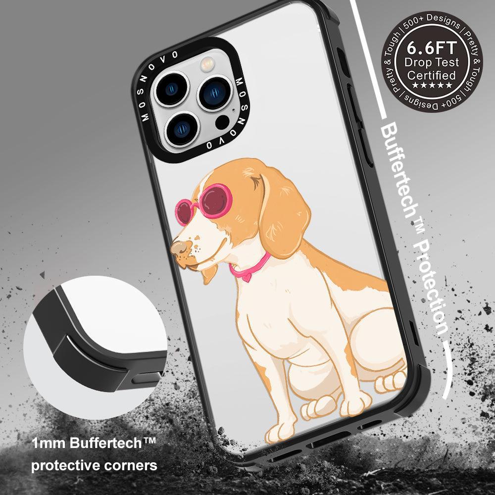 Cute Beagle Phone Case - iPhone 13 Pro Case - MOSNOVO