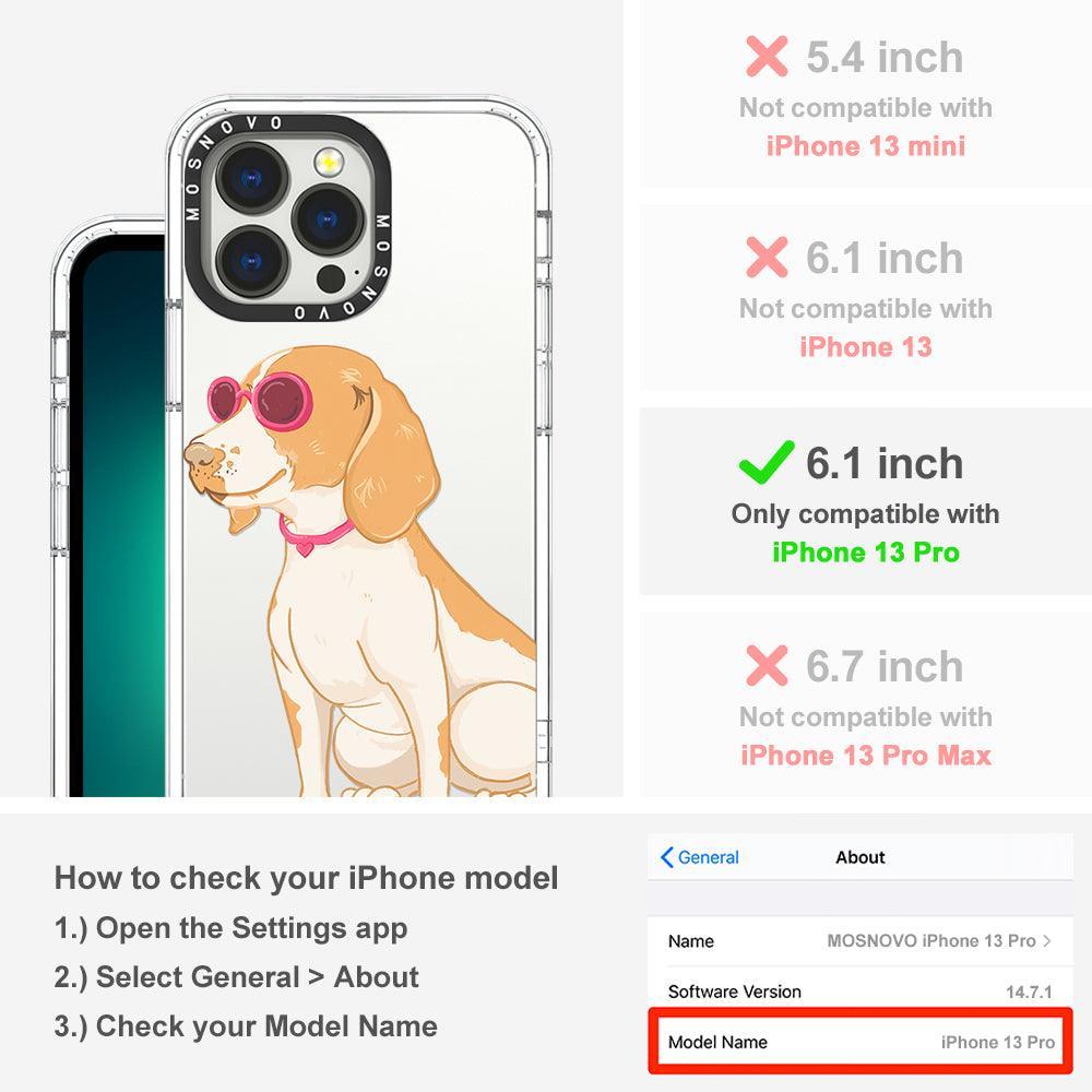 Cute Beagle Phone Case - iPhone 13 Pro Case - MOSNOVO