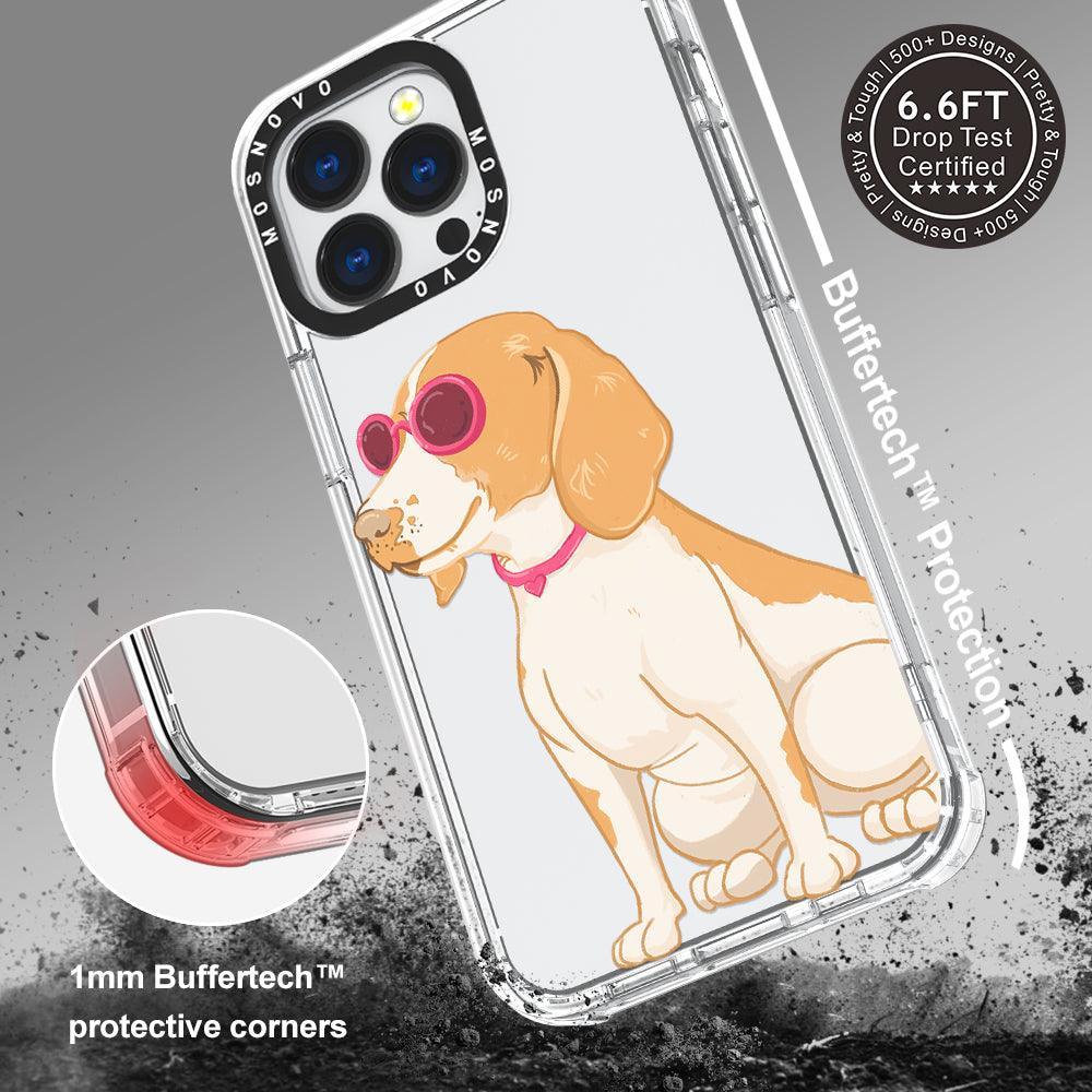 Cute Beagle Phone Case - iPhone 13 Pro Case - MOSNOVO