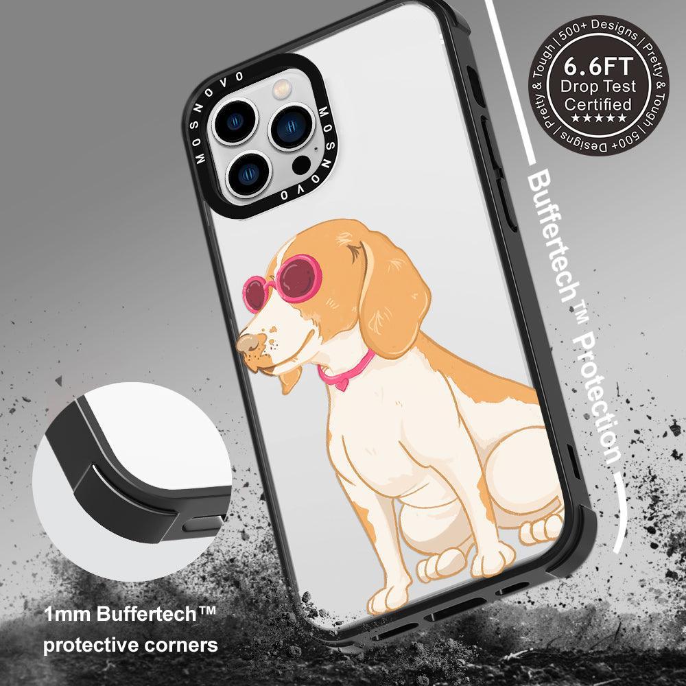 Cute Beagle Phone Case - iPhone 13 Pro Max Case - MOSNOVO