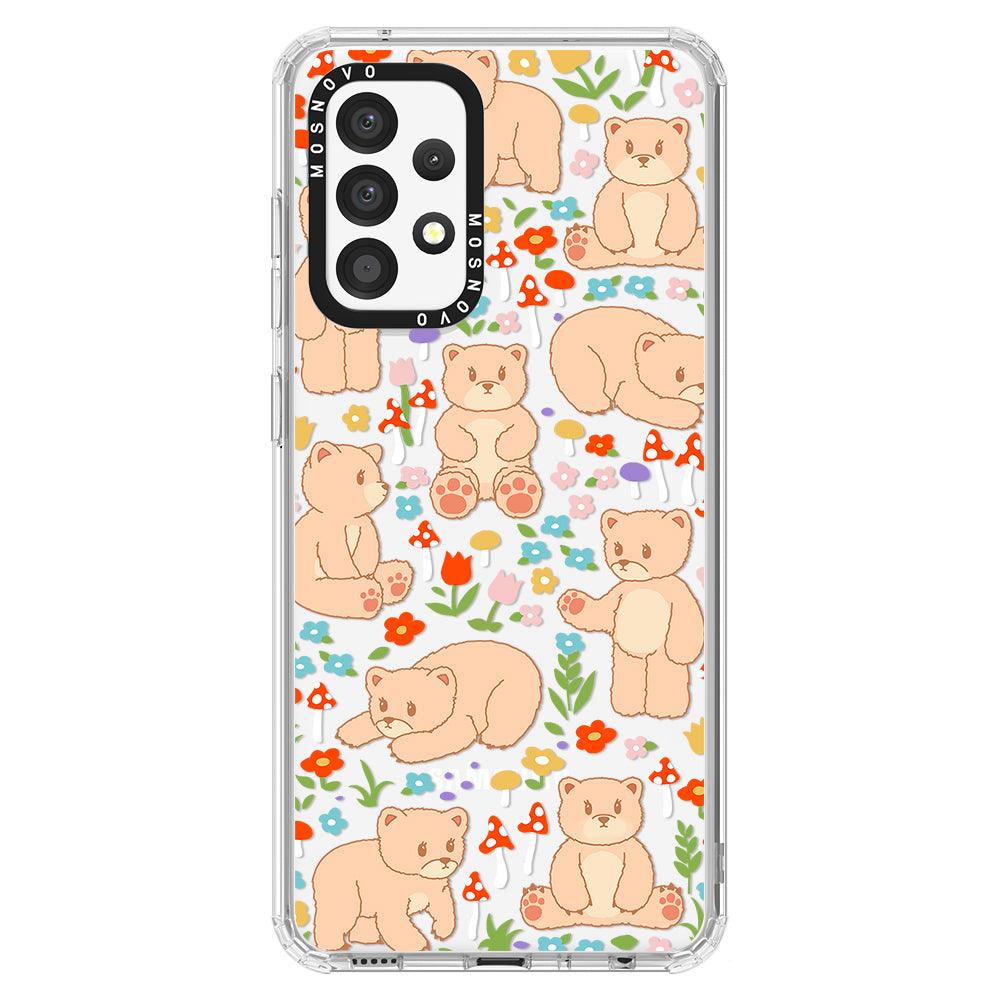 Cute Bear Phone Case - Samsung Galaxy A52 & A52s Case - MOSNOVO