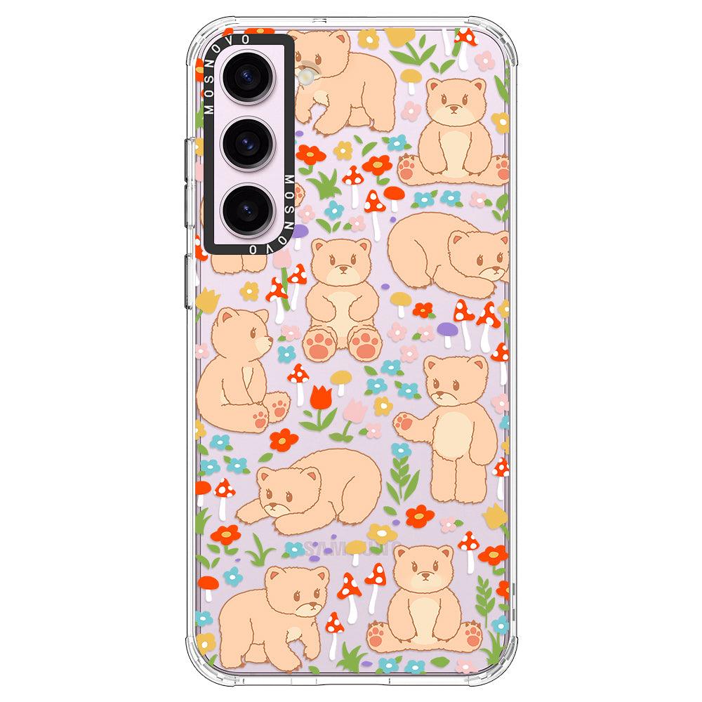 Cute Bear Phone Case - Samsung Galaxy S23 Case - MOSNOVO