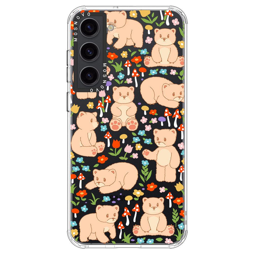 Cute Bear Phone Case - Samsung Galaxy S23 Case - MOSNOVO