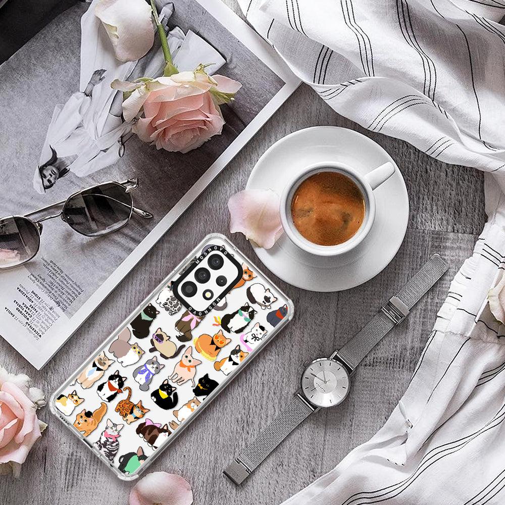 Cute Cats Phone Case - Samsung Galaxy A52 & A52s Case - MOSNOVO