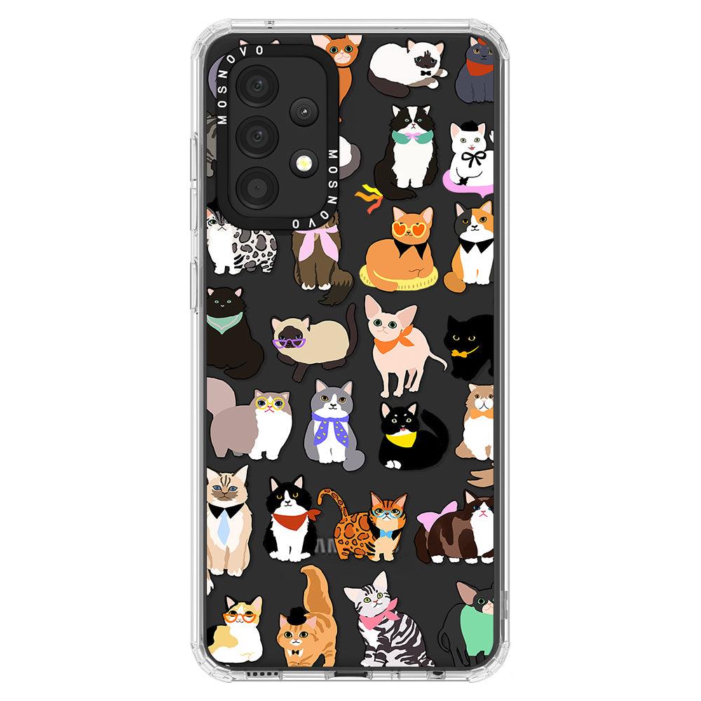 Cute Cats Phone Case - Samsung Galaxy A52 & A52s Case - MOSNOVO