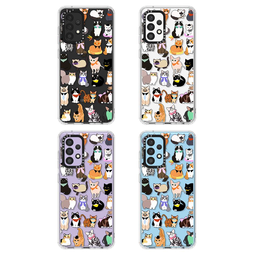 Cute Cats Phone Case - Samsung Galaxy A52 & A52s Case - MOSNOVO