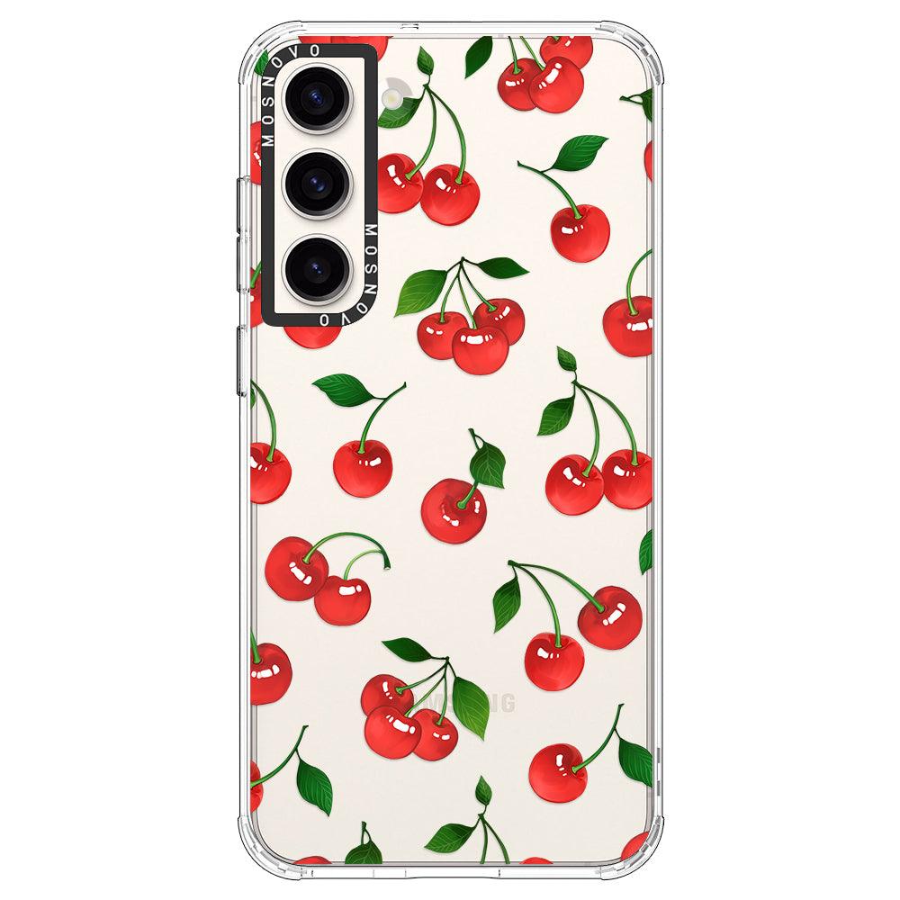 Cute Cherry Phone Case - Samsung Galaxy S23 Case - MOSNOVO