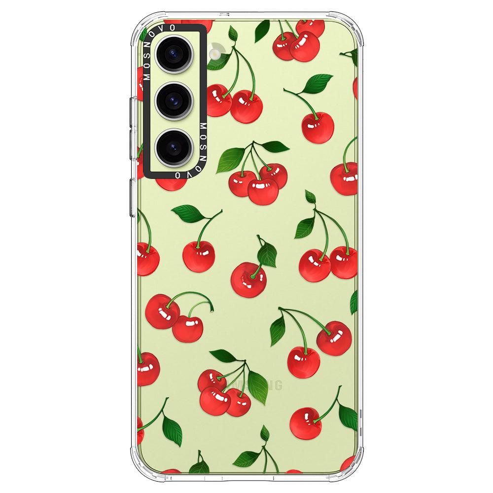 Cute Cherry Phone Case - Samsung Galaxy S23 Case - MOSNOVO