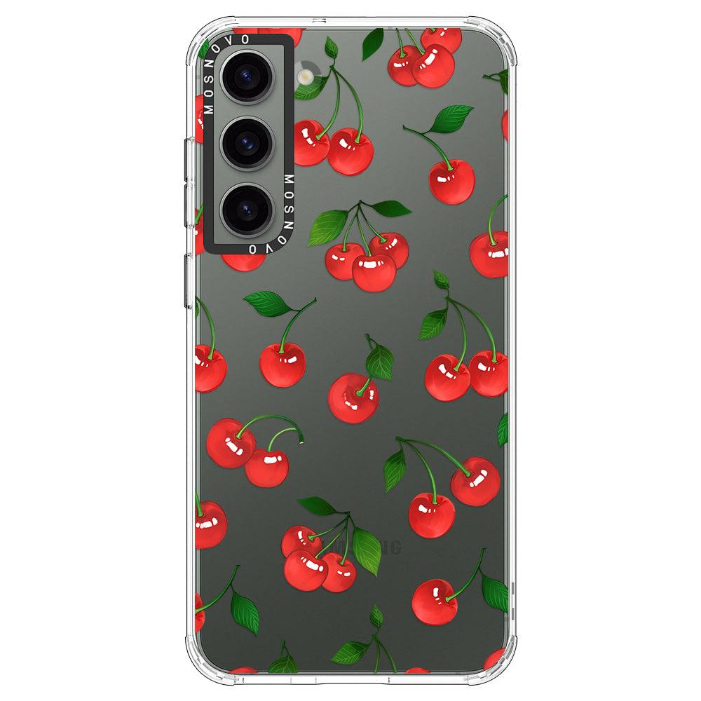 Cute Cherry Phone Case - Samsung Galaxy S23 Case - MOSNOVO